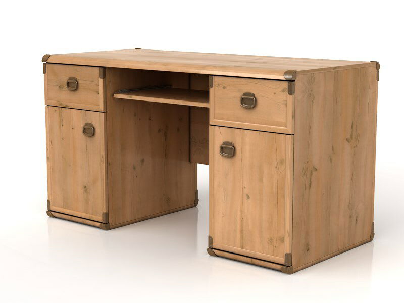 PC stolík BRW INDIANA JBIU 2D2S (Borovica antická)