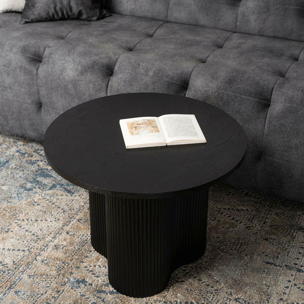 Dohányzóasztal Aceitosas (fekete) 