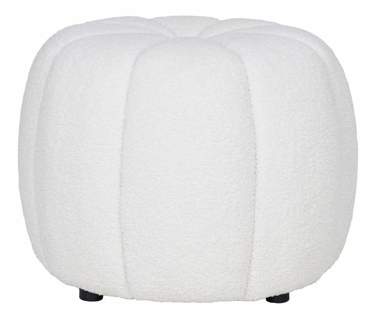 Taburetka Perlina ( sivobiela)