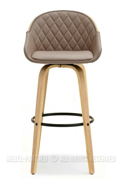 Scaun Hypo (bej + stejar)