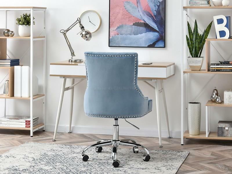 Stolica Sonia (plava + krom)