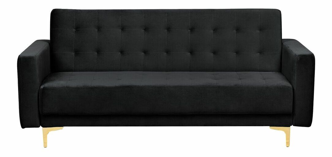 Ülőgarnitúra 3+1+1 Aberde (fekete)