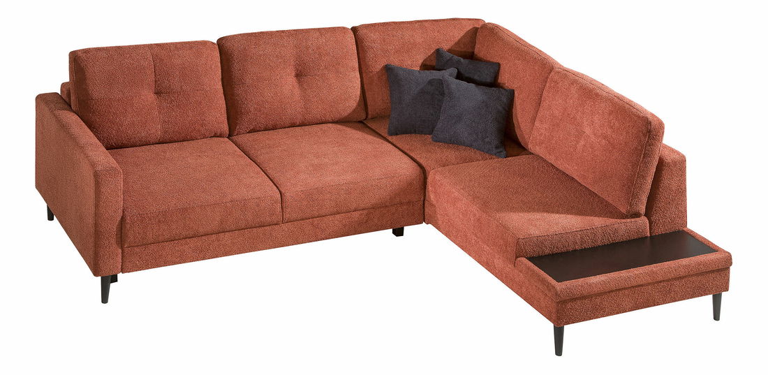 Rohová sedačka Cody (oranžová) (P)