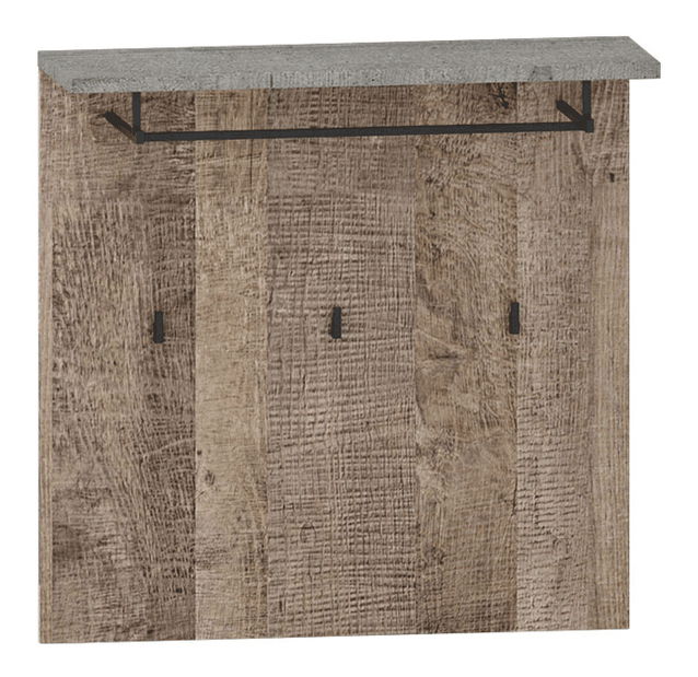 Panel za vješanje Bareni 80 (pješčani hrast + siva )