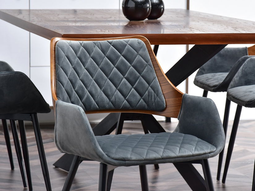 Szék Morgana (szürke + fekete)