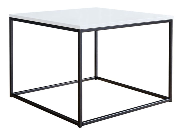 Stolić za kavu Gwendolyn (crna mat + bijeli sjaj)