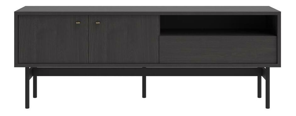 Tv szekrény/asztal Oscar O4 (portlandi fekete kőris)