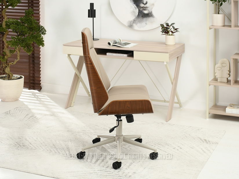 Stolica Aukley (orah + bež + siva)