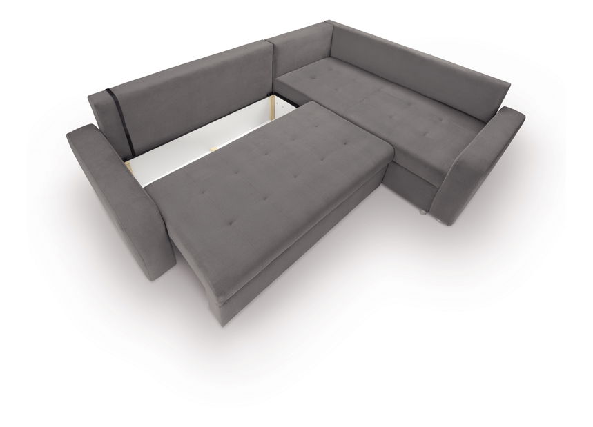 Rohová sedačka BRW Willy Lux 3DL RECBKMU (sivá) (P)