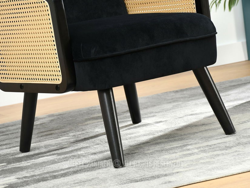 Kreslo Will (čierna)