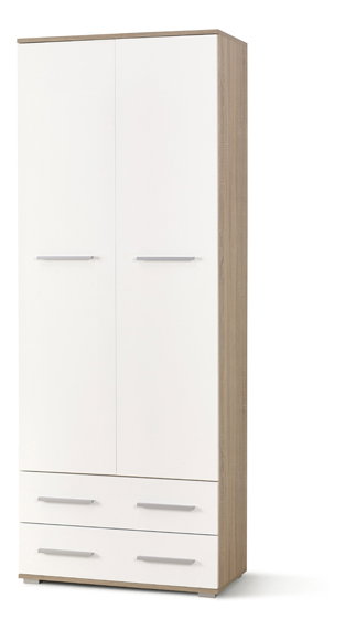 Dulap cu rafturi Vida REG-2 (Stejar sonoma + Alb)