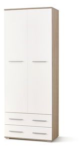 Polcos szekrény Vida REG 2 (szonoma tölgy + fehér)