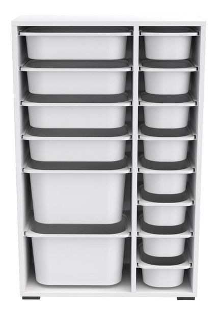 Organizator za igračke Dremonka 7 (bijela)