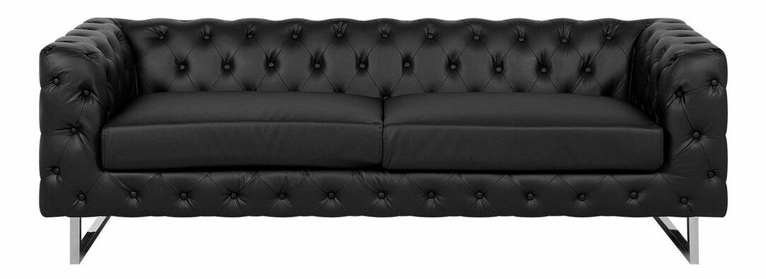 Canapea 3 locuri Viken (negru) 