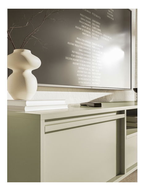 TV skrinka/stolík Evane E4 (sivá)