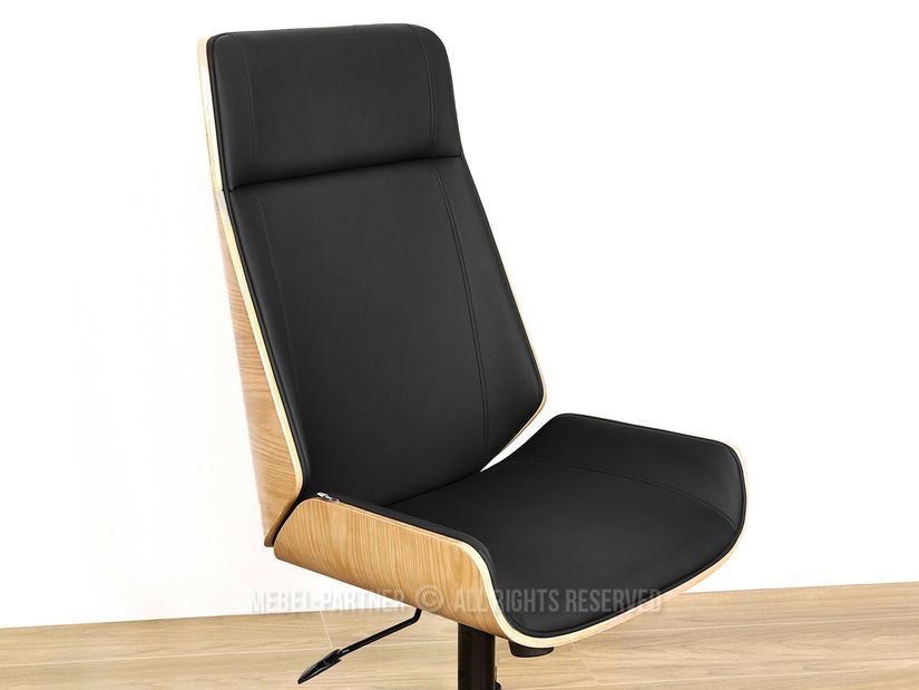 Fotoliu de birou Astindes (negru)