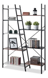 Regál Gecon Reg (patchwork + čierna)