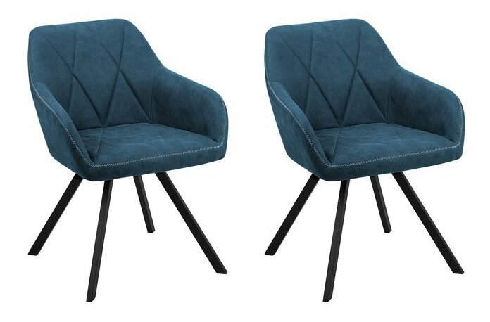 Set 2ks. jedálenských stoličiek Manly (morská) *výpredaj