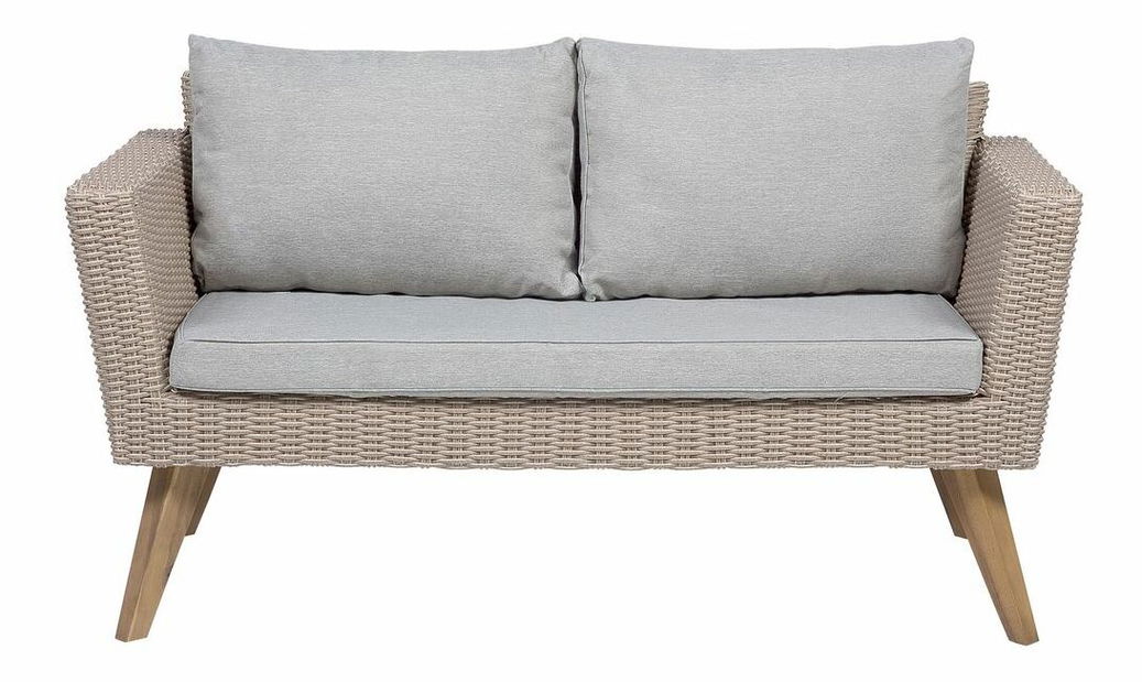 Kerti ülőgarnitúra Victoria (barna)