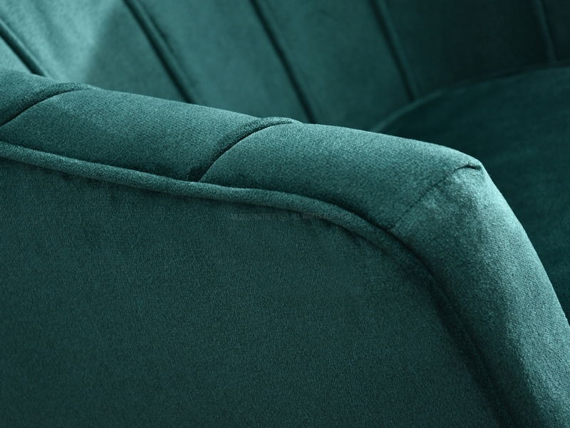 Fotelja Etimee F (zelena + crna)