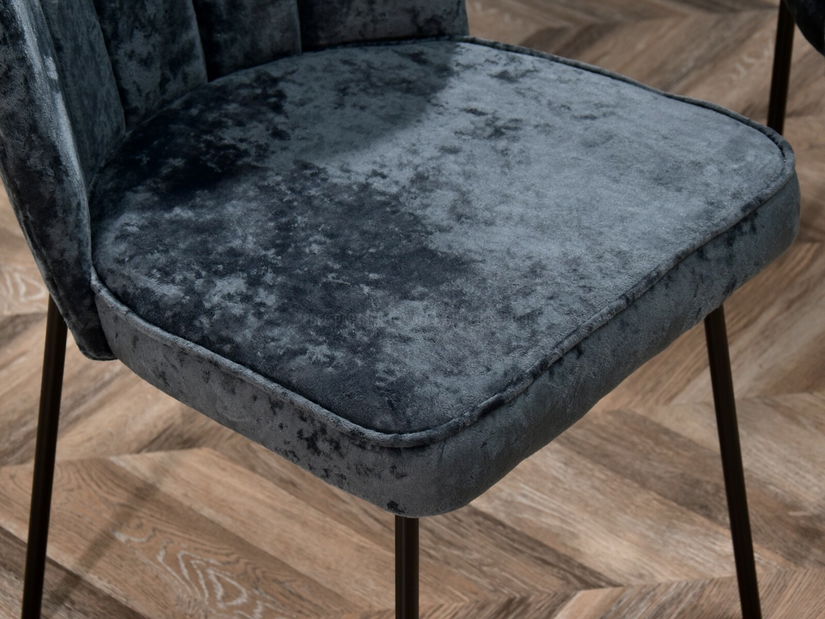 Scaun sufragerie Obrar (grafit + negru)