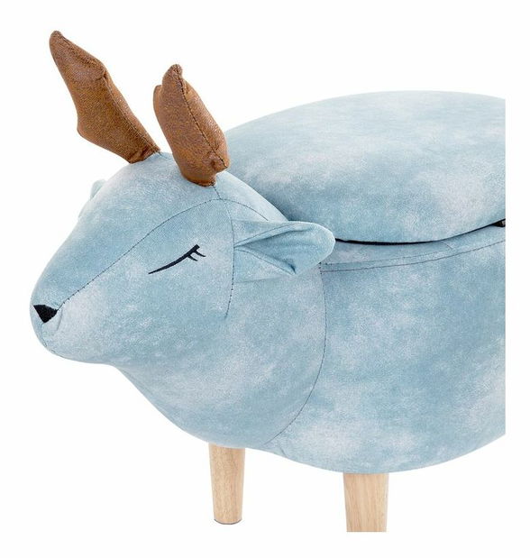 Taburetka Rino (svetlomodrá)