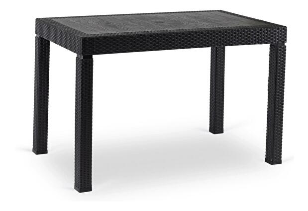 Záhradný set Fabricaria (čierna) (pre 4 osoby)