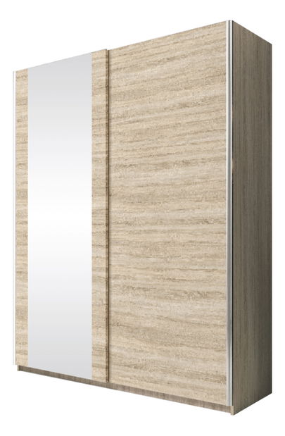 Dulap de haine cu uși glisante Briana 150 (stejar sonoma) 