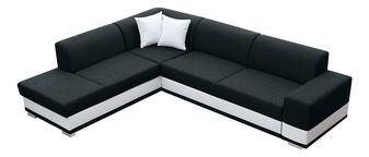 Rohová sedačka Darcia (čierna) (L)