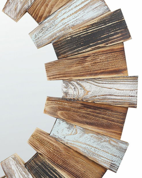 Fali tükör Evangeline (világos fa)