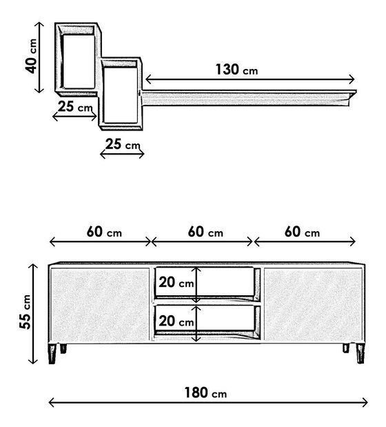 Nappali fal Leviathan 510 (fehér)