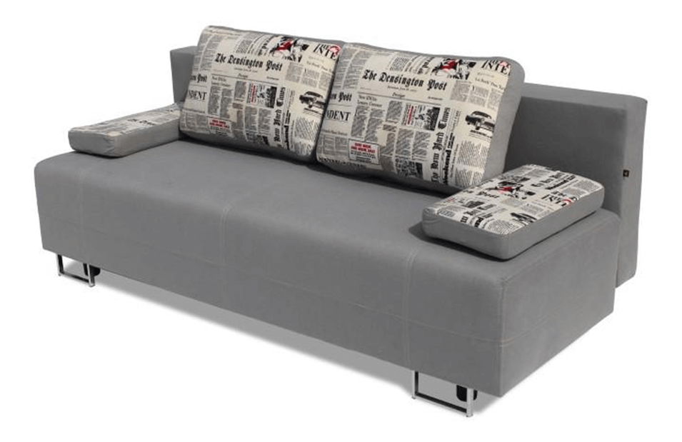 Pohovka trojsedačka Elisota (sivá)