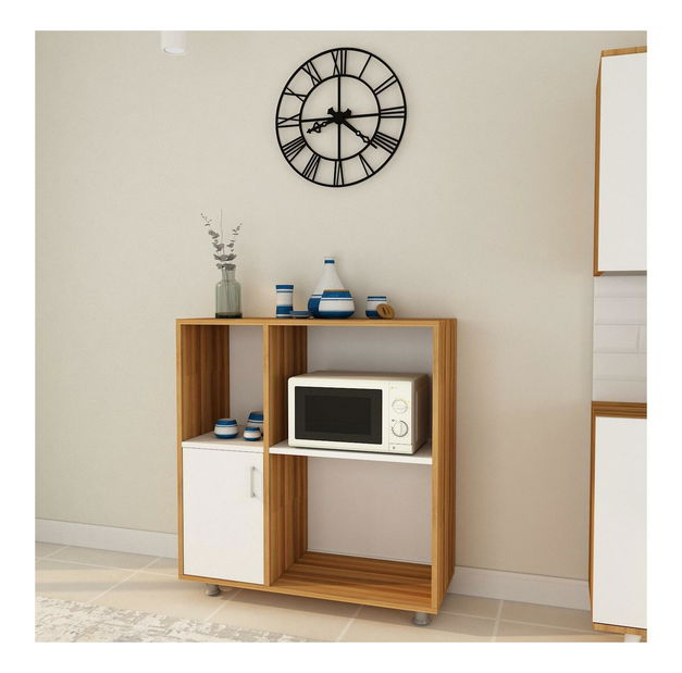 Függesztett szekrény Daboko 3 (tölgy + fehér)