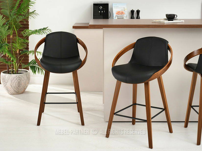 Stolička Lila H (orech tmavý + orech)