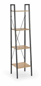 Raft Neda (Lemn natural + Negru)