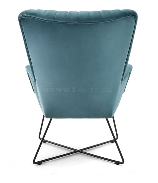 Fotoliu relax Nuttshell (negru)