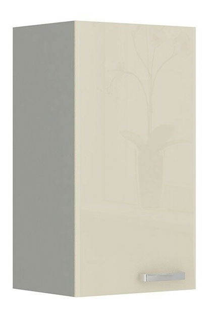 Dulap bucătărie de perete Mirjan Multiline 40 G-72 F (gri lucios) (vânzare stoc)