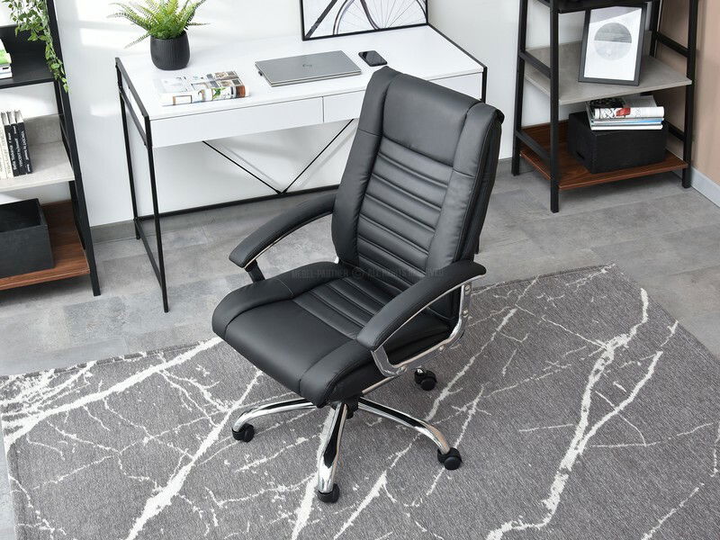 Fotoliu Draggy (negru + crom)