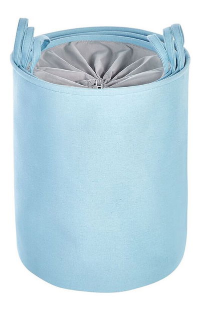 Set 3 buc coșuri depozitare Ailun (albastru)