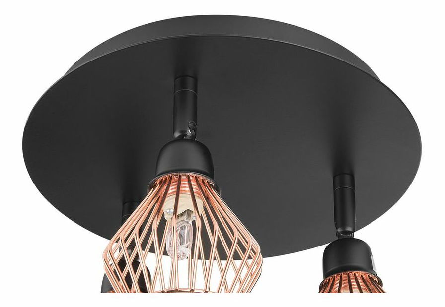 Lampă cu pandantiv Ventura M (cupru negru)