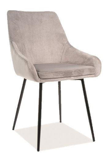 Étkezőszék Allene (szürke + fekete)