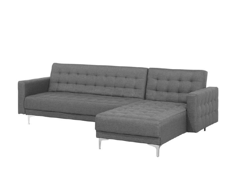 Colțar ABERLADY (gri) (cu taburete) (D)