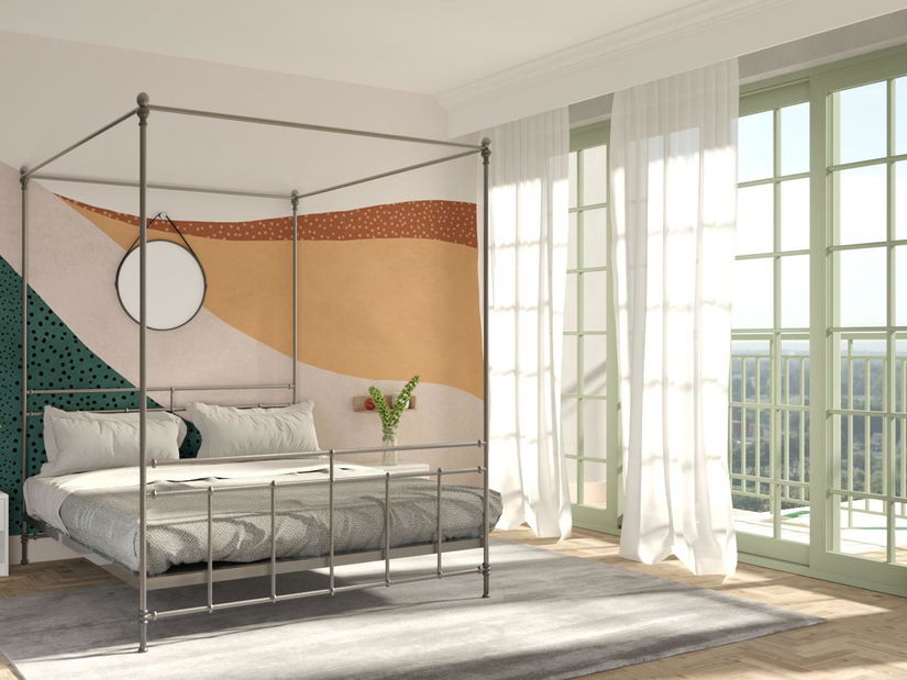 Éjjeliszekrény Polina (fehér + szonoma tölgy)