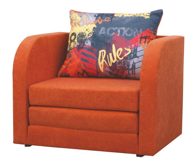 Fotel Wang narancssárga