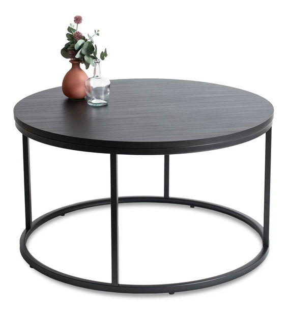 Konferenčný stolík Aparentar Max (čierna) 