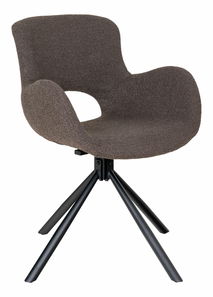 Scaun de sufragerie Aiaravia (maro închis)