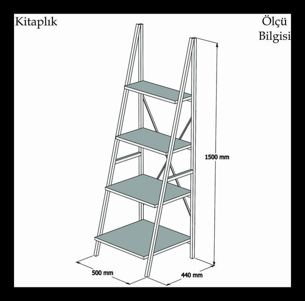 Regál Pasia (fehér)