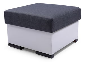 Taburetka Elden (tmavosivá + biela)