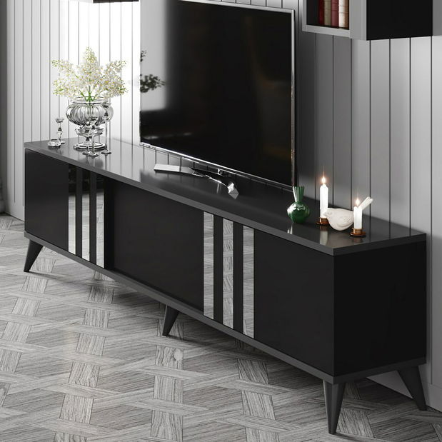 Nappali fal Chromatic (antracit + fekete)