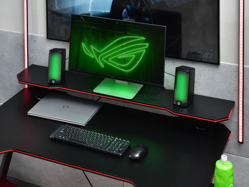 PC stolík Rolls (čierna)